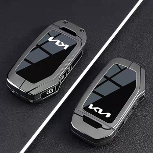 Housse de protection pour clé <span class=keywords><strong>Kia</strong></span> K3 K5 Sonet Stonic KX5 <span class=keywords><strong>Sportage</strong></span> EV5 Seltos K4 avec <span class=keywords><strong>porte</strong></span>-clés - Product Image 6