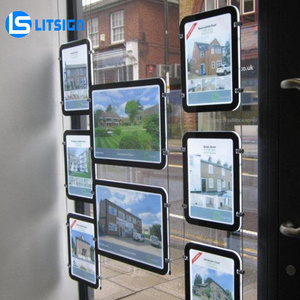 lumineux lumière matérielle style personnalisé acrylique signalisation électrique design conduit signe immobilier conseil - Product Image 1