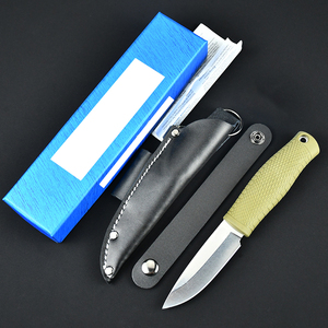 <span class=keywords><strong>Coltello</strong></span> <span class=keywords><strong>da</strong></span> Caccia e Campeggio a Lama Fissa in Acciaio CPM3V con Manico in Kraton, Disponibile OEM, Durezza 60 HRC - Product Image 3