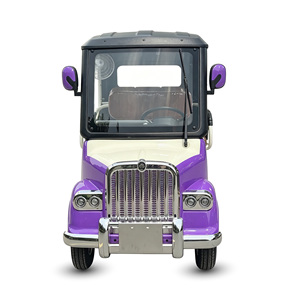 Voiturette de golf électrique vintage Holladay 4 places, frein à disque sur quatre roues, quadricycles électriques 1000W pour adultes - Product Image 5