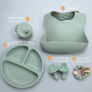 Couvre-gobelets en silicone de qualité alimentaire à 100%, sains et anti-fuites, produits pour bébés, gobelets pour biberons pour bébés de 0 à 12 mois, alimentation des enfants - Product Image 3