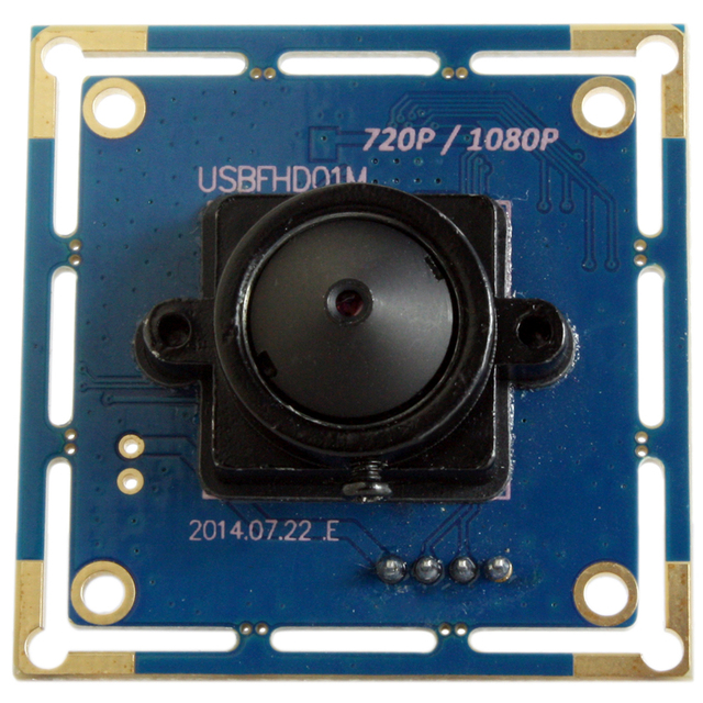 ELP 2MP FHD 1080P USB Camera with 3.7mm lens CCTV Board Camera Module for video door phone
