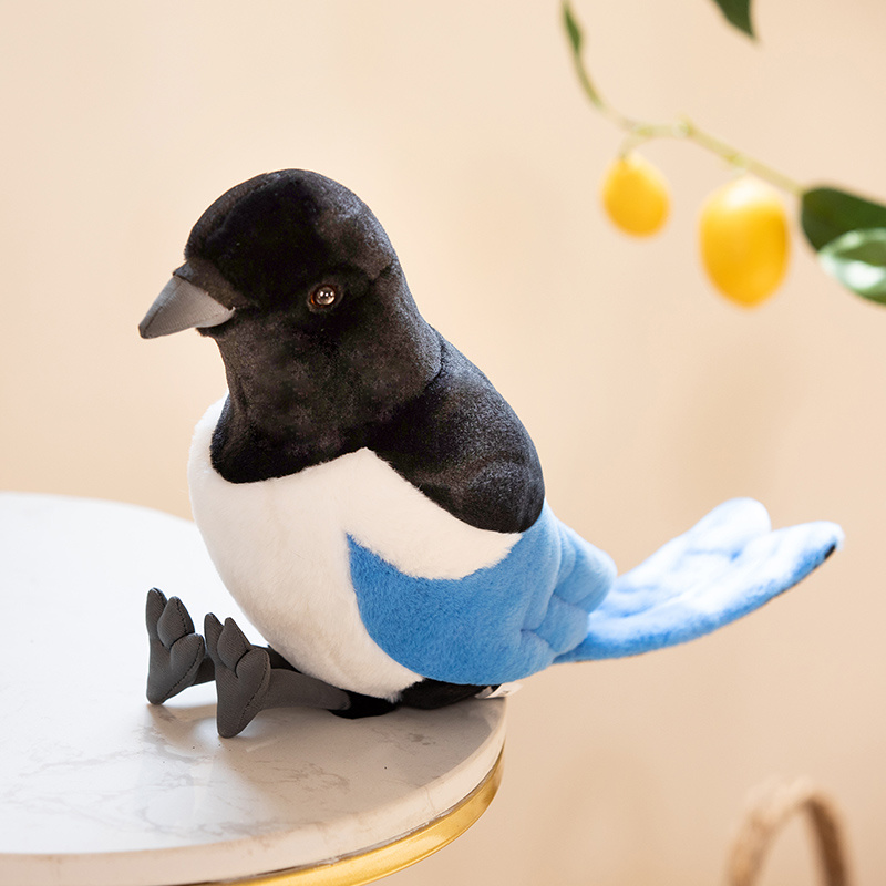 Uil Handpop Vogel Zacht Knuffel Gevuld Pop Cartoon Dier Wilde Natuur Dierentuin Vader Moeder Speelhuis Verhaaltje voor het slapengaan Jongen Meisje Cadeau  26