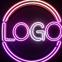 Dropshipping Enseigne néon LED 'It's a Vibe' avec télécommande, Décoration murale pour bureau, chambre, salon, Enseigne personnalisée en PVC