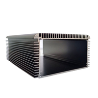 Boîtier de contrôle de batterie en alliage d'aluminium 6063 100x55 Boîtier d'alimentation anodisé IP54 pour boîtiers d'instruments électroniques Lumière