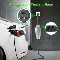 Adaptateur de connecteur mobile TESLA pour prises de type G au Royaume-Uni