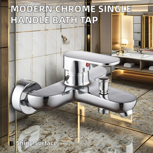 Современный хромированный смеситель для биде с одной ручкой - Product Image 3
