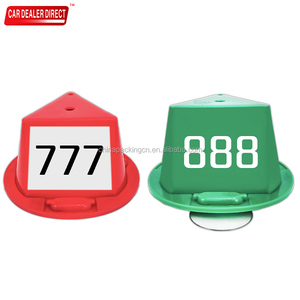 Hat car roof magnetic car roof sign 3 sides <span class=keywords><strong>top</strong></span> hat car - Product Image 5
