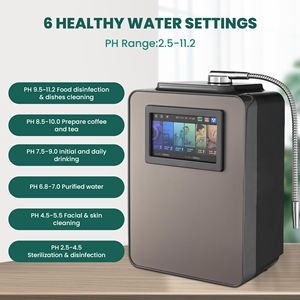 हाई-एंड जापानी प्लैटिनम लेपित क्षारीय जल मशीन 7 इंच रंगीन टच स्क्रीन इलेक्ट्रिक घरेलू होटल उपयोग PH2.5~11.2 - Product Image 2
