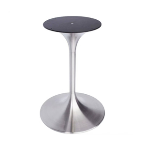 Base de Mesa Moderna y Duradera en Oro Cepillado con Pedestal de Acero Inoxidable para Uso Comercial en Restaurantes y Hospitales - Product Image 2