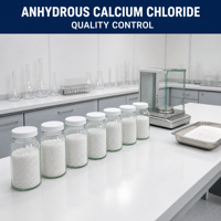 Chlorure de calcium anhydre en poudre, haute pureté, qualité industrielle, produit chimique
