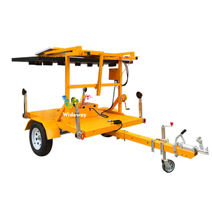 Di động năng lượng mặt trời-Powered gấp dấu hiệu giao thông Trailer với <span class=keywords><strong>LED</strong></span> nhấp nháy mũi tên <span class=keywords><strong>Board</strong></span> cho sử dụng ngoài trời - Product Image 4