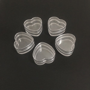 Lọ Nhựa Đựng Kem Du Lịch Nhỏ Hình Trái Tim Hình Hoa Ngôi Sao Cầm Tay Trong Suốt Hộp Đựng Mỹ Phẩm Trang Điểm - Product Image 1