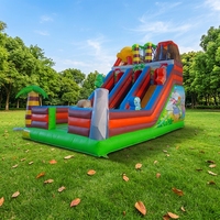 WINSUN Toboggan Gonflable Dinosaure Commercial de Haute Qualité pour Vente en Gros