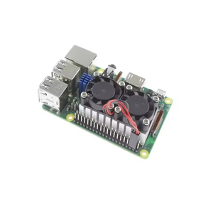 HT Raspberry Pi 3B + พัดลมระบายความร้อน 5v 3010 3B/3B + พัดลมระบายความร้อน Raspberry Pi แบบเงียบ, พัดลมระบายความร้อนแบบคู่ - Product Image 2