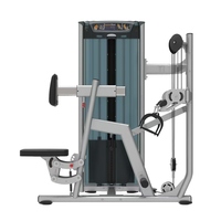 Máquina de remo sentado con carga de pin para gimnasio comercial, entrenamiento de espalda, para centro de fitness
