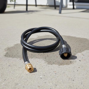 <span class=keywords><strong>Tuyau</strong></span> en métal et caoutchouc résistant à la chaleur avec raccords antiadhésifs <span class=keywords><strong>pour</strong></span> cuisinière à <span class=keywords><strong>gaz</strong></span> et chauffage au <span class=keywords><strong>gaz</strong></span> - Product Image 3