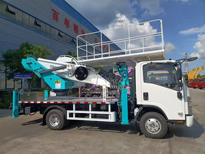 รถบรรทุกติดตั้งกระเช้าทำงานบนที่สูง 22 เมตร ยี่ห้ออีซูซุ ขับเคลื่อน 4 ล้อ รุ่น 1SUZU 4X2 4X4 4WD พร้อมกระเช้าขนาดใหญ่ ขายตรงจากโรงงานดีเซลใหม่ - Product Image 3