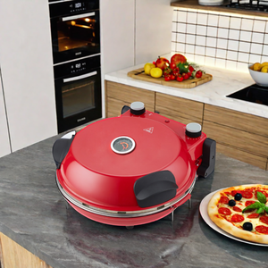 220V Điện thép không gỉ bánh <span class=keywords><strong>pizza</strong></span> Lò nướng bánh mỳ Lò nướng mới duy nhất cho hộ gia đình sử dụng miễn phí thường vụ cài đặt - Product Image 5