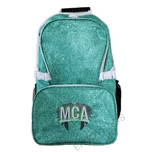 Personalizzare zaino cheerleading cheerleading uniforme borsa indumento glitter strass cheerestone borsa all'ingrosso