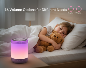 Máquina de Ruido Blanco para Bebés con 32 Sonidos de Alta <span class=keywords><strong>Fidelidad</strong></span>, Luz Nocturna, Temporizador y Función de Memoria para Uso Doméstico, Proveedor Mayorista - Product Image 4