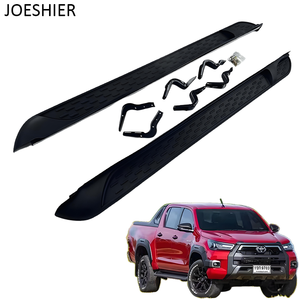 Marchepieds latéraux de type pédale tout-terrain JOESHIER pour Hilux REVO 2015-2021, en alliage d'aluminium - Product Image 3