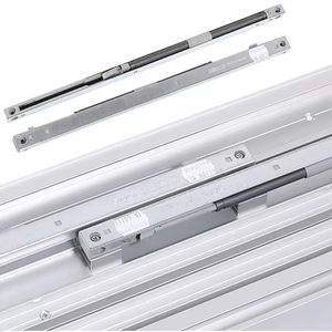 Mecanismo de Puerta Corredera Paralela de Alta Resistencia GQK GX2261, Herraje de Gabinete Coplanar Empotrado, Sistema de Cierre Suave, Aleación de Aluminio, Deslizamiento Suave - Product Image 6