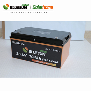Bluesun 24Vリチウム鉄リン酸電池1KWHリチウム電池200ah <span class=keywords><strong>12V</strong></span> 2KWh Lifepo4リチウム電池ボート用 - Product Image 2