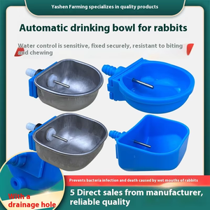 Bebedero automático azul <span class=keywords><strong>para</strong></span> <span class=keywords><strong>conejos</strong></span>, nuevo tipo <span class=keywords><strong>de</strong></span> tazón <span class=keywords><strong>de</strong></span> acero inoxidable, equipo <span class=keywords><strong>para</strong></span> <span class=keywords><strong>bebederos</strong></span> <span class=keywords><strong>de</strong></span> animales - Product Image 4