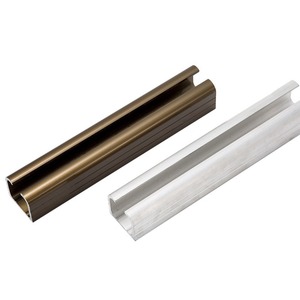 Aluminum Alloy Slide Rail 6000 Series Oxidation Surface Treatment Customizable For Sliding Doors - Product Image 3