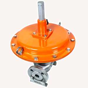 วาล์วควบคุมแรงดันนิวเมติกแบบดำเนินการเองเกรดสุขาภิบาลสำหรับ DN25-DN300ขนาดท่าเรือผู้จำหน่ายจีน - Product Image 5