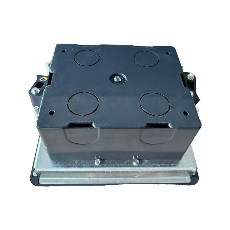 VNX Floor System Underground Box Electrical Outlet Floor Box 45*45mm Can Install 2*EU Socket Usb Date Socket With 13A Socket