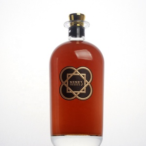 Botella vacía de licor de 750ml, frasco exótico de alcohol, whisky, ron, 375ml - Product Image 3