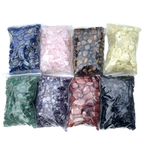 Cristalli di quarzo lucidi lucidi pietre frantumate naturali pietra di palma <span class=keywords><strong>per</strong></span> il Feng Shui riempitivi di <span class=keywords><strong>piante</strong></span> succulente piccoli pesci - Product Image 5