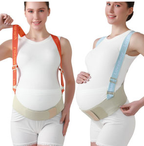 <span class=keywords><strong>Ceinture</strong></span> de soutien abdominal et pelvien pour femmes enceintes, en polyester, avec bretelles d'épaule pour la correction pelvienne et le soutien abdominal - Product Image 5