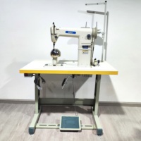 QS-810-JJF Machine à Coudre pour Perruques Mono-Aiguille Lit de Bras Gros Crochet Point Noué