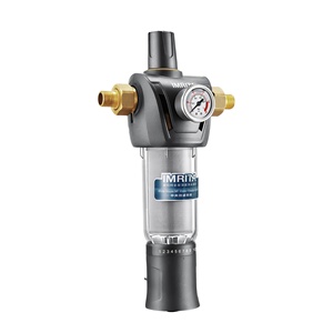 Préfiltre à eau IMRITA <span class=keywords><strong>Aqua</strong></span> <span class=keywords><strong>Pure</strong></span> 6000L/h, filtre à mailles rotatives lavable, filtre à eau pour robinet, filtre à eau pour la maison - Product Image 1