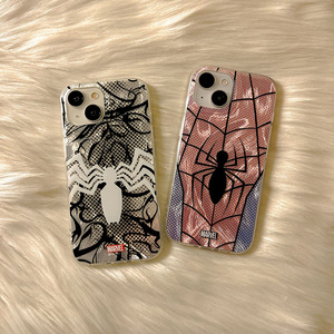 Couverture de téléphone portable antidérapante dessin animé Anime Cool <span class=keywords><strong>Marvel</strong></span> Spider Man Anti-chute IMD <span class=keywords><strong>coque</strong></span> de téléphone pour <span class=keywords><strong>iPhone</strong></span> <span class=keywords><strong>11</strong></span> 12 13 14 15 Plus <span class=keywords><strong>Pro</strong></span> Max - Product Image 1