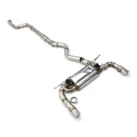 RVE Pengiriman Cepat 340i Valved Exhaust untuk BMW F30 340i F32 440i B58 3.0T 2014+ Sistem Knalpot Valvetronic & Pengontrol Jarak Jauh