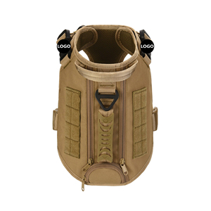 <span class=keywords><strong>Chaleco</strong></span> Táctico Personalizado para Perro, <span class=keywords><strong>Chaleco</strong></span> <span class=keywords><strong>Canino</strong></span> Ajustable con Sistema Molle, Arnés Táctico para Perro, <span class=keywords><strong>Chaleco</strong></span> de Entrenamiento de Liberación Rápida para Perro de Servicio - Product Image 2