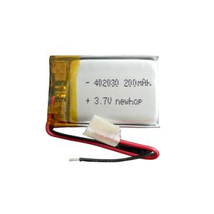 Goedkope Prijs 402030 602030 502030 0.925wh Batterij <span class=keywords><strong>3</strong></span>.7V 250Mah 200Mah Lithium Polymeer Batterij Voor Smart Watch - Product Image 1