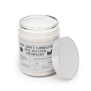 Bougie parfumée au baume frais 9oz 100% mélange de cire de soja naturelle 50-60 heures de temps de combustion - Product Image 3