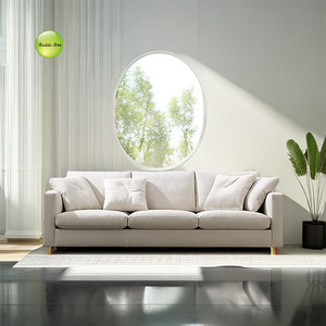 <span class=keywords><strong>Reddeboo</strong></span> muebles modernos para sala de estar 3 + 2 + 1 plazas sofá seccional conjunto Simple extraíble y lavable tela hogar sofá 628 - Product Image 1