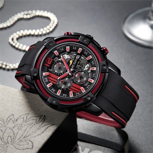Megir 2097 Men's Sports Quartz Watch Chronograph Wrist Watch for Man Relogio Masculino <b>Clock</b> - Product Image 6