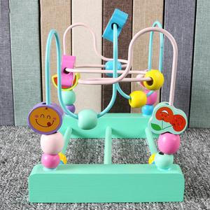 2020 nuevo estilo de madera de colores fresa/banana mini cuentas laberinto juguetes barato al por mayor | Juguetes Educativos en - Product Image 4