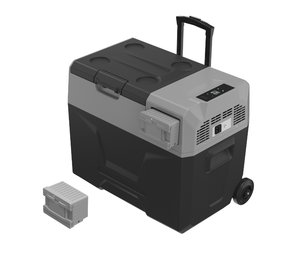 Réfrigérateur portable <span class=keywords><strong>Alpicool</strong></span> ECX40 OEM/ODM 12V à double usage, alimenté par énergie solaire, compresseur, congélateur, glacière pour le camping et les activités de plein air - Product Image 2