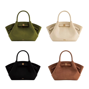 Bolsos de Diseñador de Lujo Auténticos Unisex, Bolso de Hombro de Cuero PU para Estudiantes con Perlas y Diamantes, Dos Correas, Cierre de Cremallera 2025 - Product Image 1