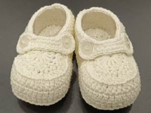 Zapatos de Bebé Hechos a Mano con Logotipo Personalizado, Lindos Zapatos de Ganchillo con Flores Hechas a Mano, Unisex, Ecológicos, para las Cuatro Estaciones, Precio de Fábrica - Product Image 3