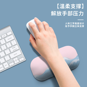 G-17 ที่วางข้อมือซิลิโคนลายการ์ตูนน่ารัก รองรับการใช้งานแบบนุ่มกันลื่นสำหรับแผ่นรองเมาส์คอมพิวเตอร์ ใช้ได้ทั่วไป - Product Image 2