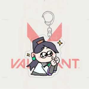 Llaveros de Val Agent - Sage, Omen, Gekko, Killjoy - Divertidos Amuletos de Dibujos Animados con Memes - Lindos Accesorios para Mochilas de Gamers - Product Image 2